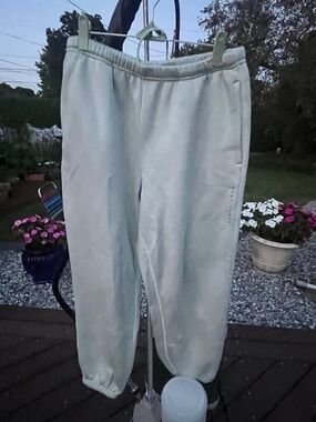 Cozy Earth Green Fleece Pants, M
